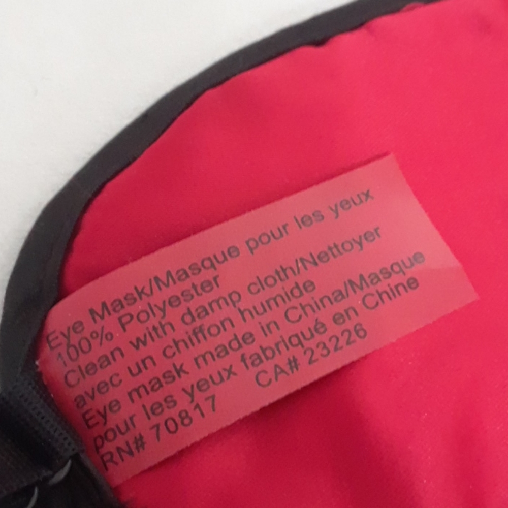 ❤️VICTORIA’S SECRET❤️RED EYE MASK - Picture 8 of 8